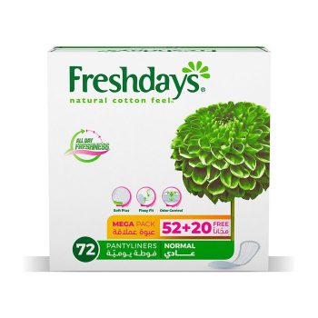 Freshdays Normal 52 pcs and 20 pcs free