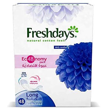 Freshdays Panty Liner Long (Value Pack) 48 pcs