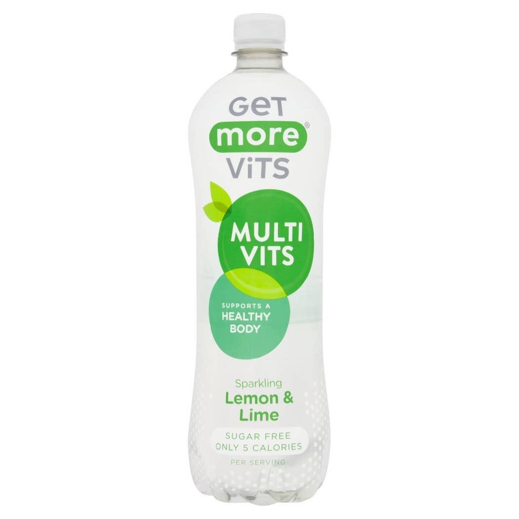 Get More Vits Multivitamins Sparkling Lemon Lime 500ml Get More Vits Multivitamins Sparkling Lemon Lime 500ml