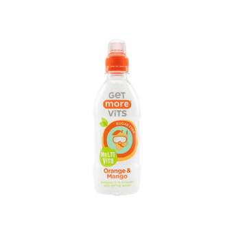 Get More Vits Multivitamins Water Orange and Mango - 330 Ml
