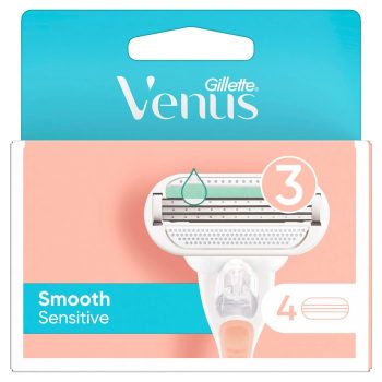 Gillette Venus Blades Smooth Sensitive - 4 Pcs