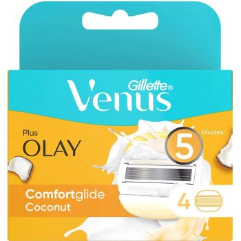 Gillette Venus & Olay Women's Razor Blade Refills| 4 count