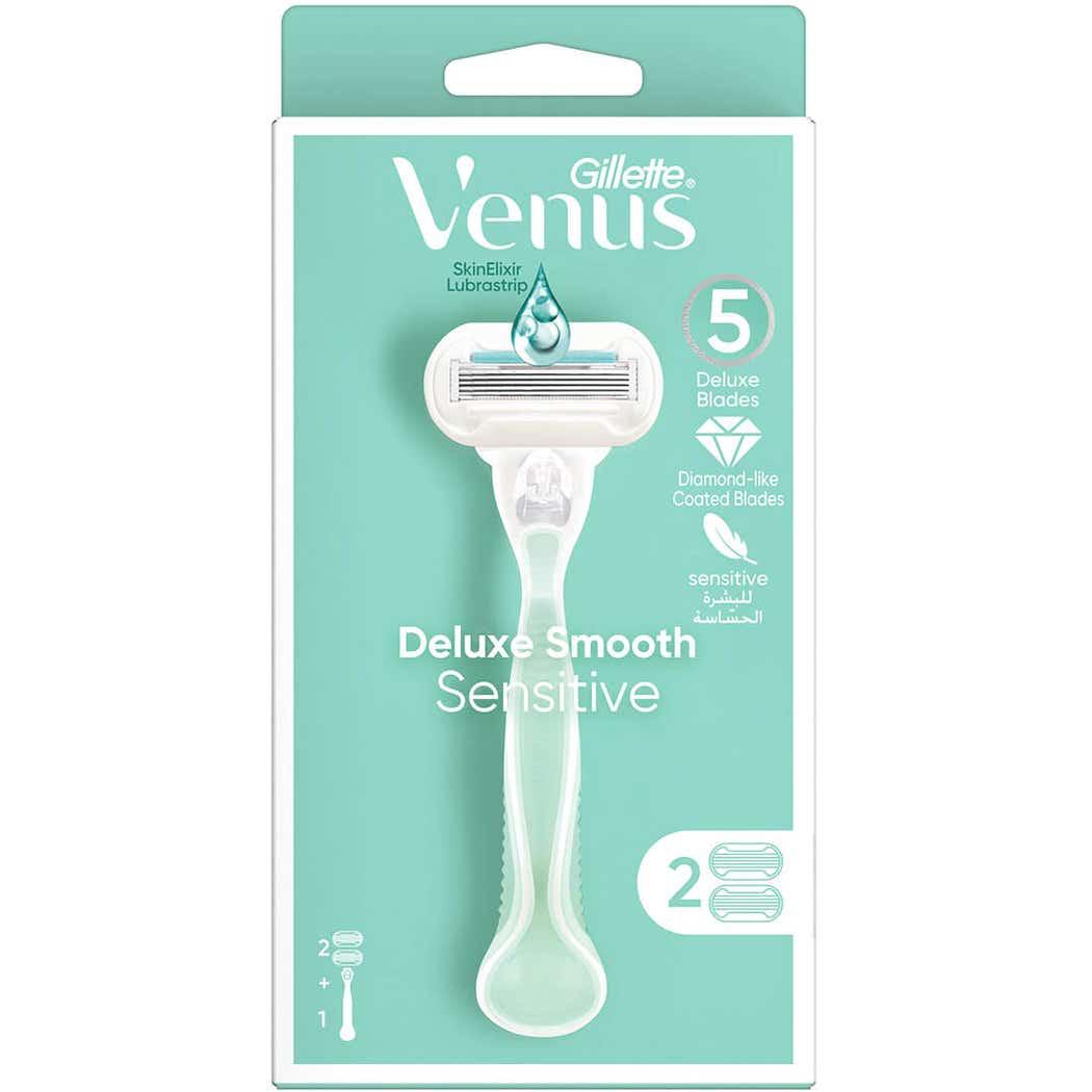 Gillette Venus Razor Deluxe Sensitive (5+2) Pcs Gillette Venus Razor Deluxe Sensitive (5+2) Pcs