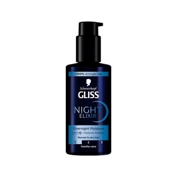Gliss Night Elixir Overnight Moisture 100ml