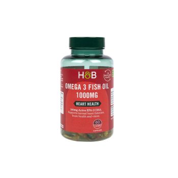 Holland & Barrett Omega 3 Fish Oil - 1000 mg - 60 Capsules