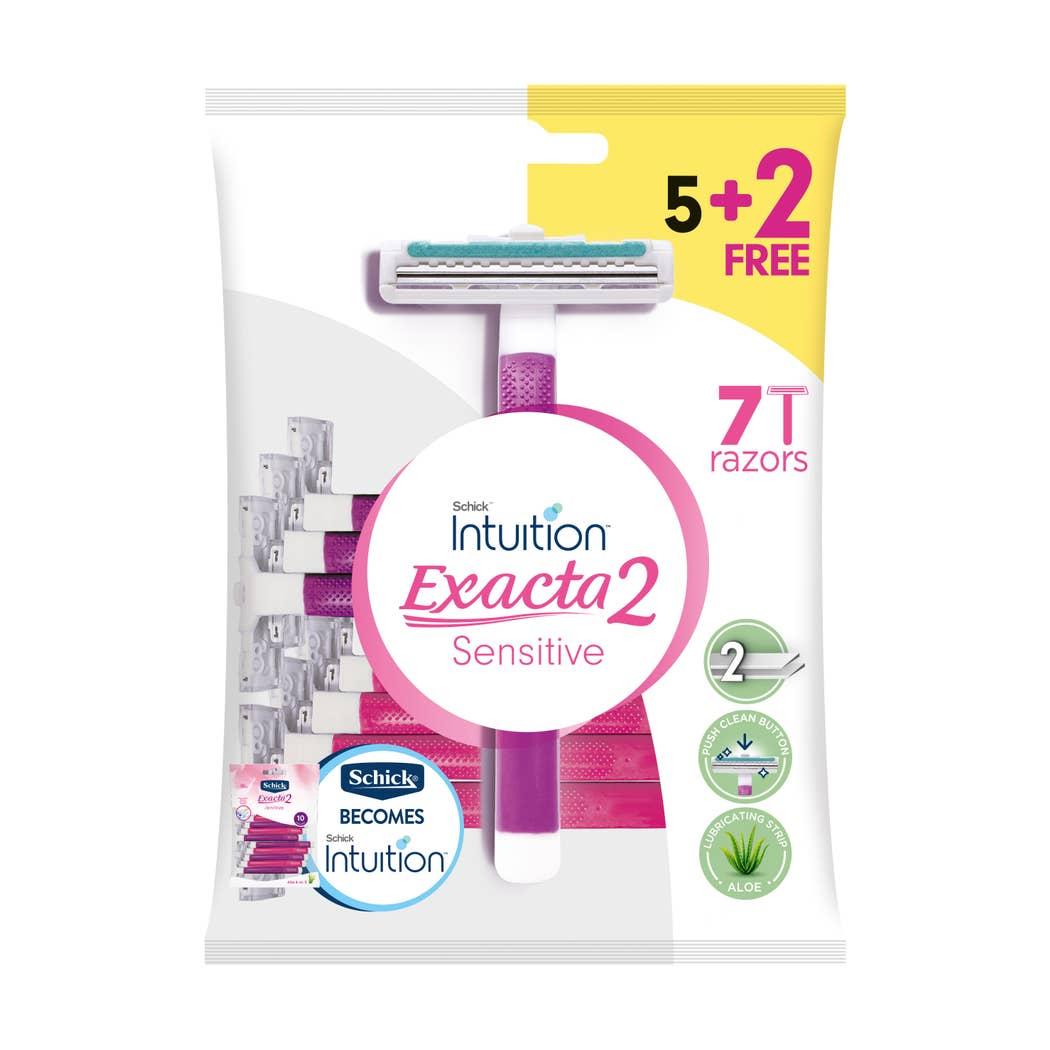 Intuition Razor Exacta2 Sensitive 5 + 2 Free Intuition Razor Exacta2 Sensitive 5 + 2 Free