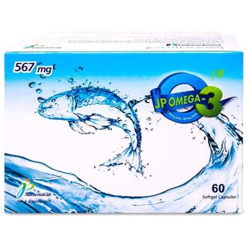 JP Omega 3 Fish Oil 567 mg 60 Capsules