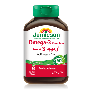Jamieson Omega 3 Complete 600 Mg 30 Softgels