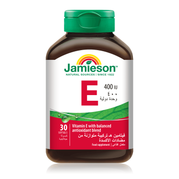 Jamieson Vitamin E - 400 IU - 30 Softgels