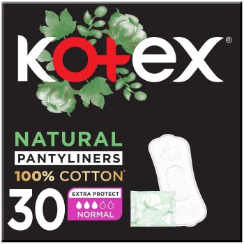 Kotex Fem Pantiliners Cotton Normal 30 pcs
