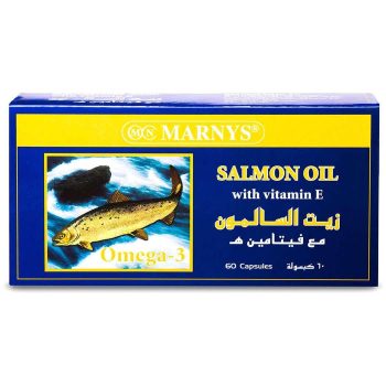 Marnys Salamon Oil Omega 3 & Vitamin E 60 Capsules