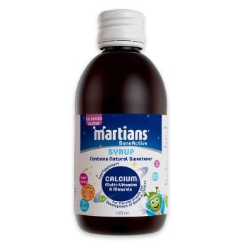 Martians Boneactive Calcium&Multi-Vitamins Syrup 125ml