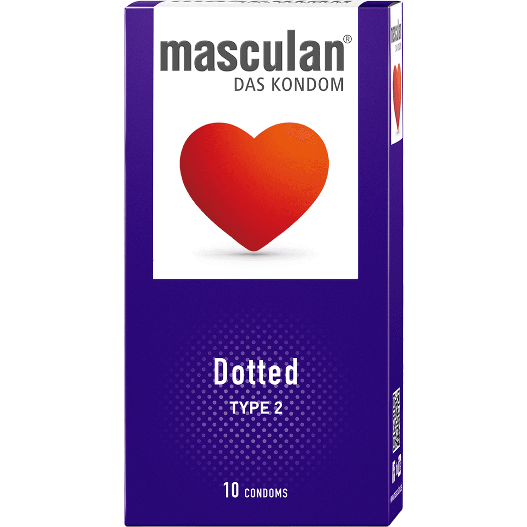 Masculan Condom Dotted - 10 Pcs Masculan Condom Dotted - 10 Pcs