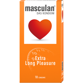 Masculan Condom Long Pleasure - 10 Pcs