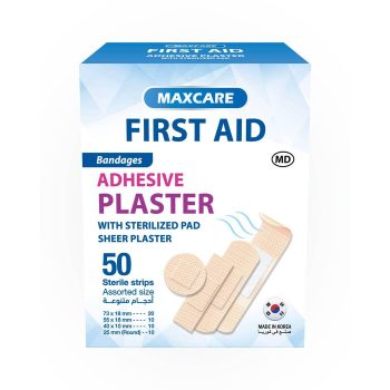 Maxcare First Aid Bandage Assorted 50 Pcs