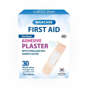 Maxcare First Aid Bandage Standard 30 Pcs