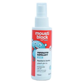 Mousti Block Baby Spray Mosquito Repellent 100ml