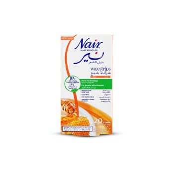 Nair Hair Remover Wax Strips Milk And Honey 20 Pcs