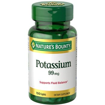 Nature's Bounty Chelated Potassium 99 Mg - 100 Caplets