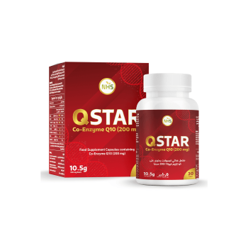 Nhs Q Star Co-Enzyme Q10 - 200 Mg - 30 Capsules