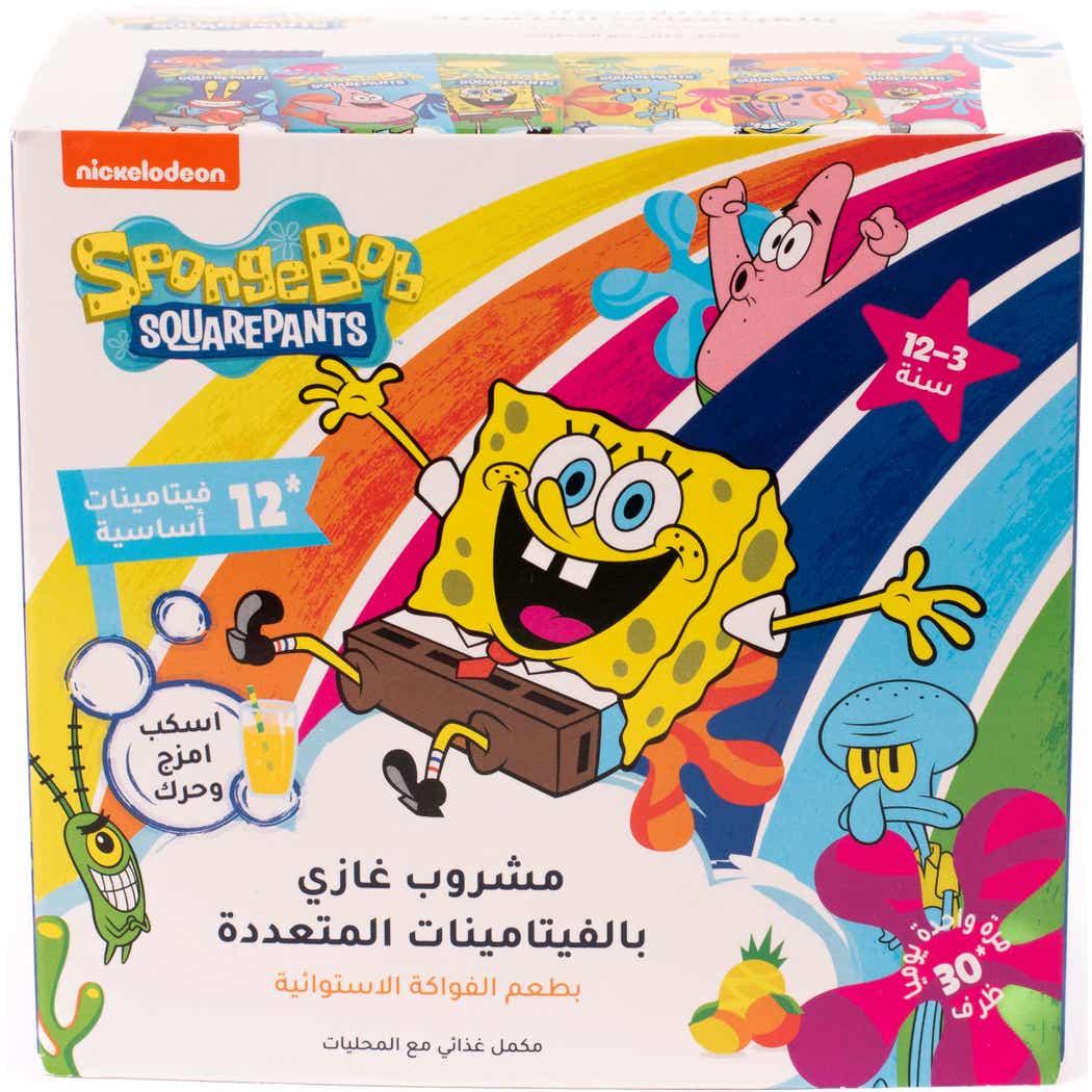 Nickelodeon Spongebob Kids Multivitamin 30 Sachet Nickelodeon Spongebob Kids Multivitamin 30 Sachet
