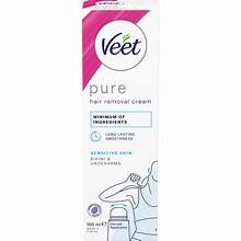 Veet Professional Hair Removal Cream, Bikini & Underarm with Domed Applicator, Suitable for All Skin Types, With Shea Butter, 100ml