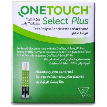 One Touch Select Plus Test Strips 50 Pcs