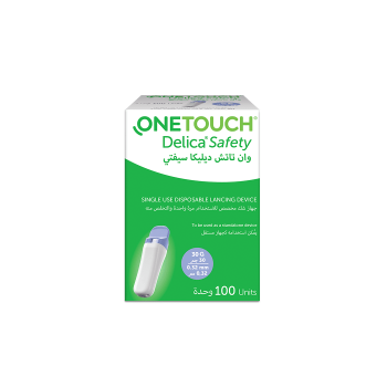 One Touch Single Use Disposable Lancing Device 100 Pcs