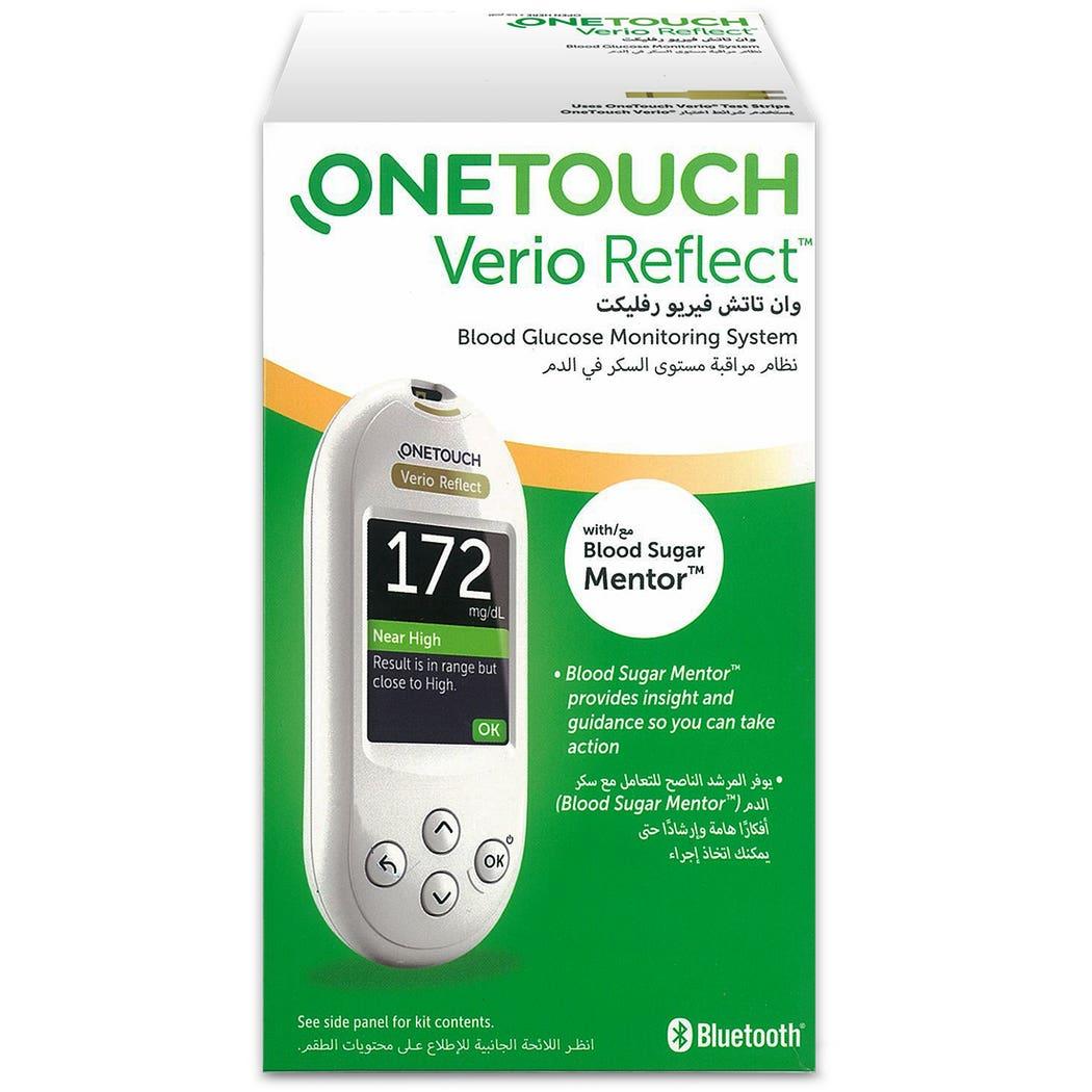 One Touch Verio Reflect Blood Glucose Monitor One Touch Verio Reflect Blood Glucose Monitor