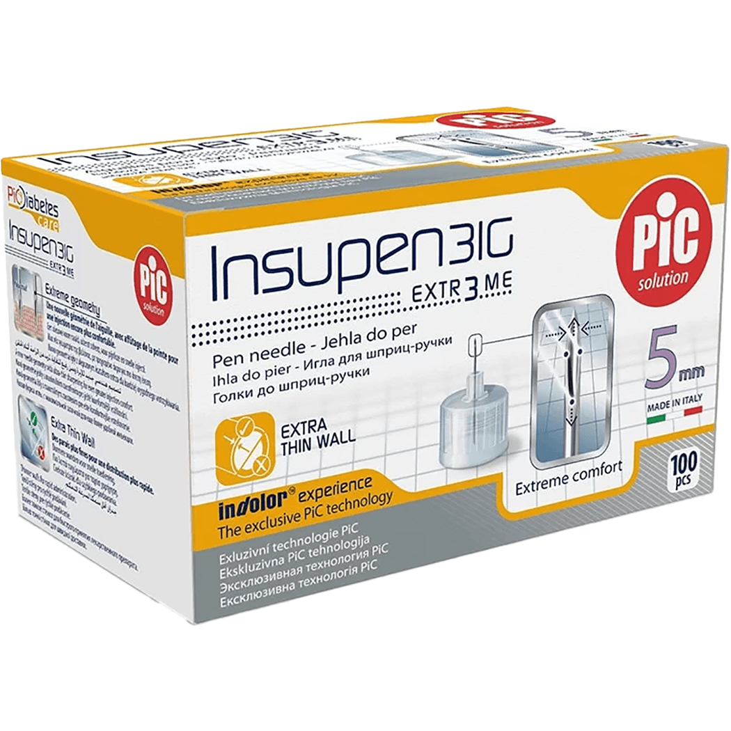 PIC Insulin Pen Needles 31G 5 mm - Single Use PIC Insulin Pen Needles 31G 5 mm - Single Use