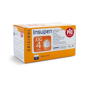 PIC Insulin Pen Needles 33G 4 mm - Single Use