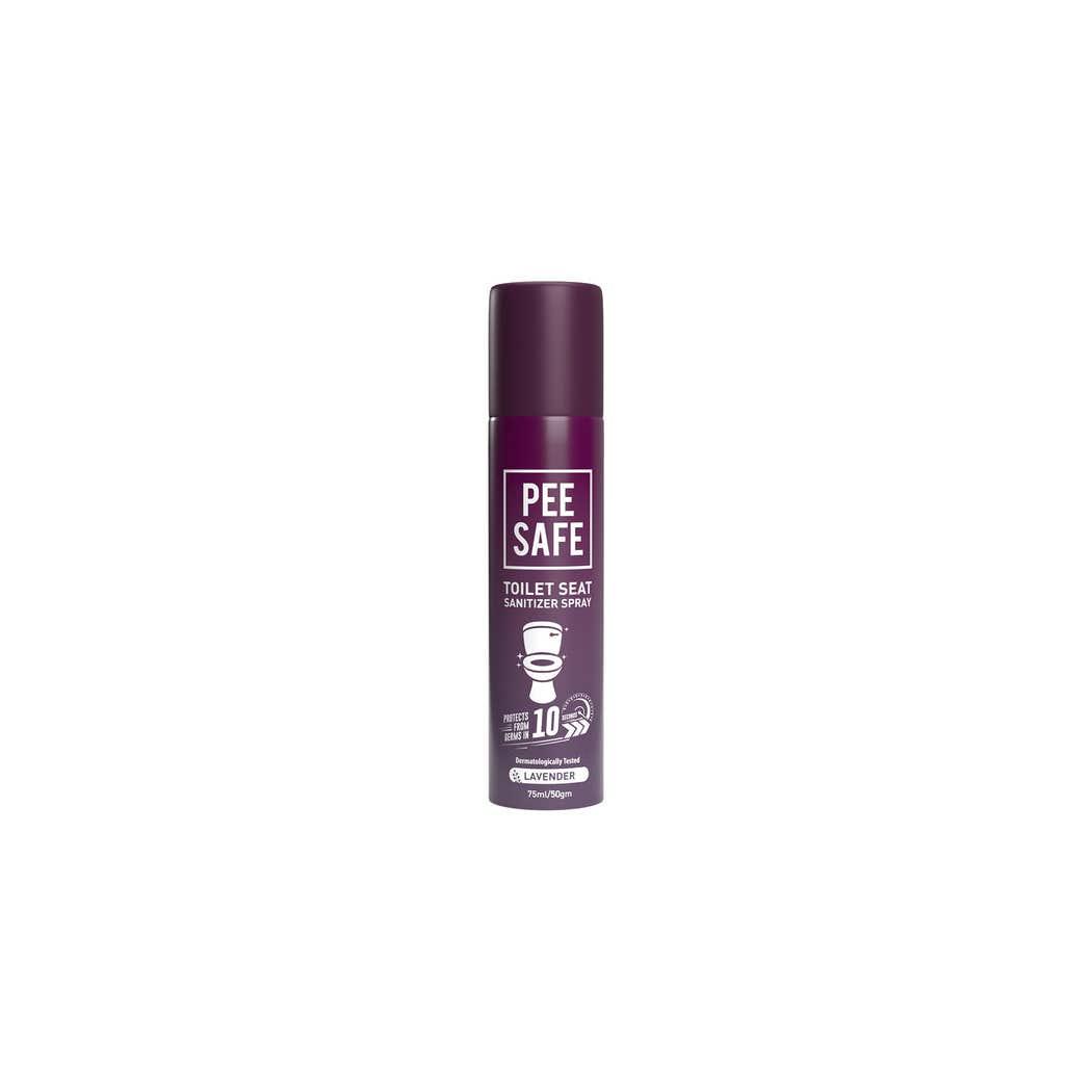 Pee Safe Toilet Seat Sanitizer Spray With Lavender 75 Ml Pee Safe Toilet Seat Sanitizer Spray With Lavender 75 Ml