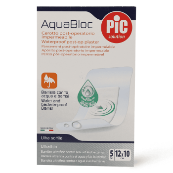 Pic Aqua Bloc With Chg Plaster - 12 Cm X 10 Cm - 5 Pcs