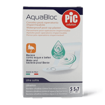 Pic Aqua Bloc With Chg Plaster - 5 Cm X 7 Cm - 5 Pcs