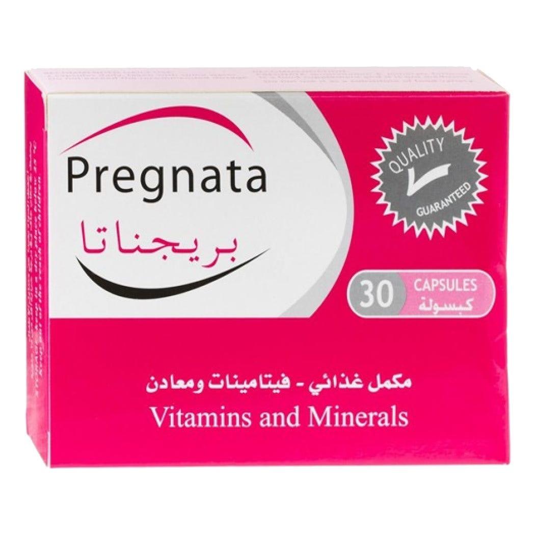 Pregnata Multivitamin For Women 30 Capsules Pregnata Multivitamin For Women 30 Capsules