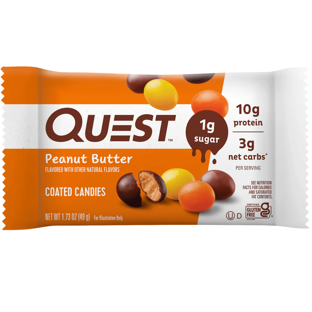 Quest Coated Candies Peanut Butter 49 gm Quest Coated Candies Peanut Butter 49 gm