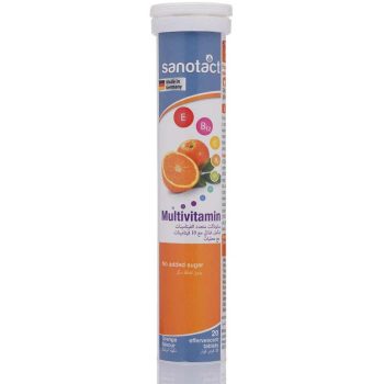 Sanotact Multivitamin 20 Orange Effervescent Tablets