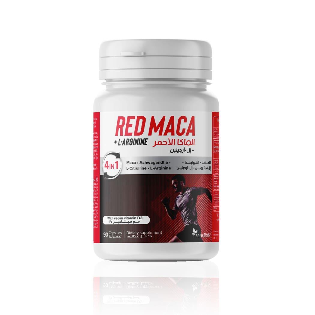 Sensilab Red Maca + L Arginine - 90 Caps Sensilab Red Maca + L Arginine - 90 Caps