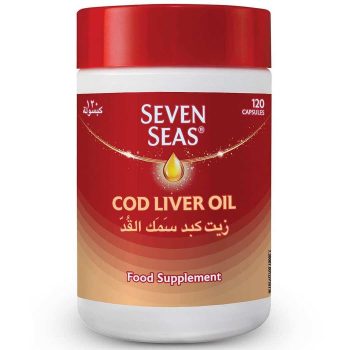 Seven Seas Omega 3 Cod Liver Oil 120 Capsules