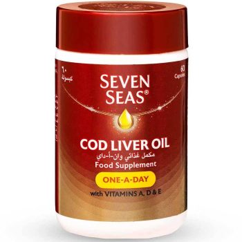 Seven Seas Omega 3 Cod Liver Oil 60 Capsules