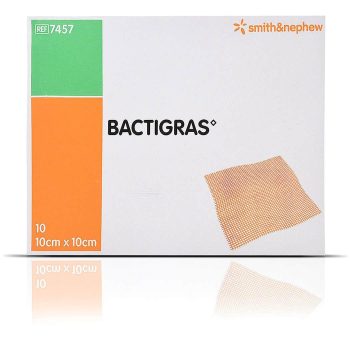 Smith & Nephew Bactigras Sterile Dressing 10x10cm 1 piece