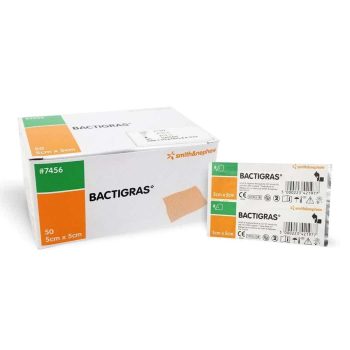 Smith & Nephew - Bactigras Sterile Dressing - 5 cm*5 cm-1 piece