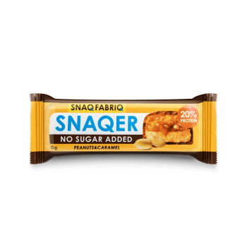Snaq Fabriq Snaqer No Add Sugar Protein Bar Peanuts And Caramel - 50g
