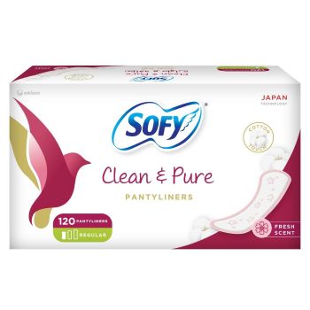 Sofy Pantyliner Fresh Regular (2+1) 40 Pcs