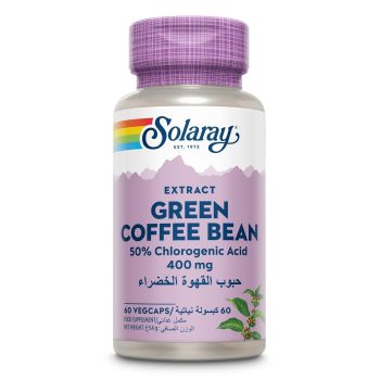 Solaray Green Coffee Bean Extract 400 mg - 60 Capsules