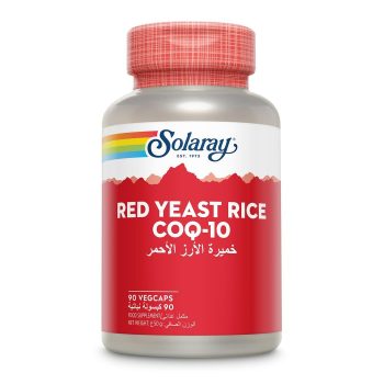 Solaray Red Yeast Rice CoQ-10 - 90 Capsules