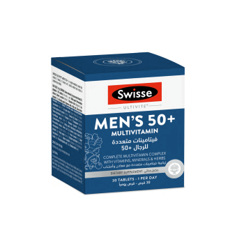 Swisse Men's 50+ Multivitamin 30 Tablets