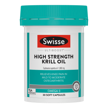 Swisse Ultiboost High Strength Krill Oil 1000 Mg 30 Capsules