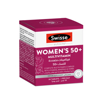 Swisse Women'S 50+ Multivitamin 30 Tablets