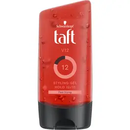 Taft Hair Gel Power V12 Speed Gel Turbo Hold 150 ml